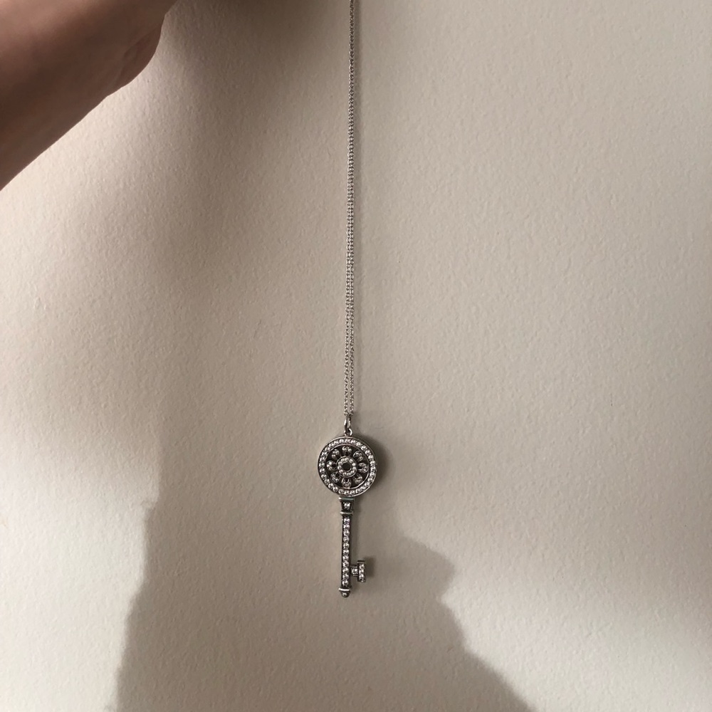 PT950 necklace/sweater chain